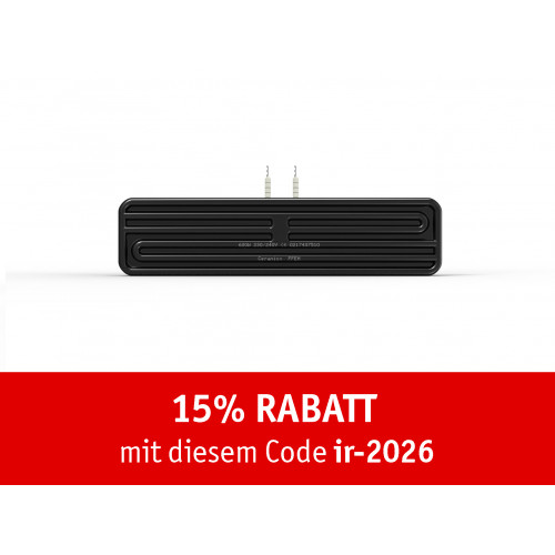 Keramikstrahler FFEH - 800 W - schwarz Keramikstrahler FFEH - 800 W - schwarz